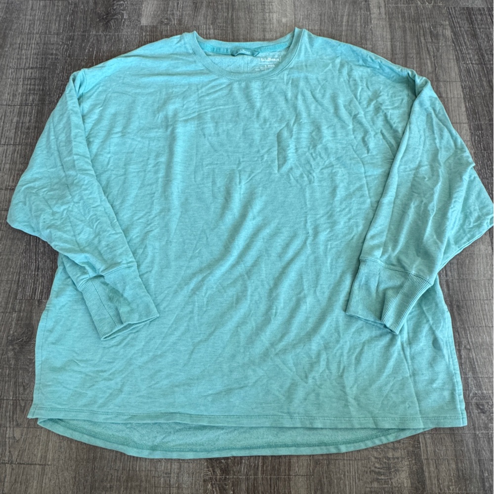 L.L. Bean Super Soft Flex Pullover Long Sleeve Top